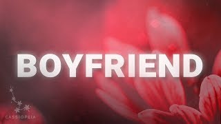 Video thumbnail of "Ariana Grande – boyfriend (Lyrics) ft. Social House"