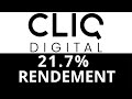 Cliq digital  lopportunit du siecle 