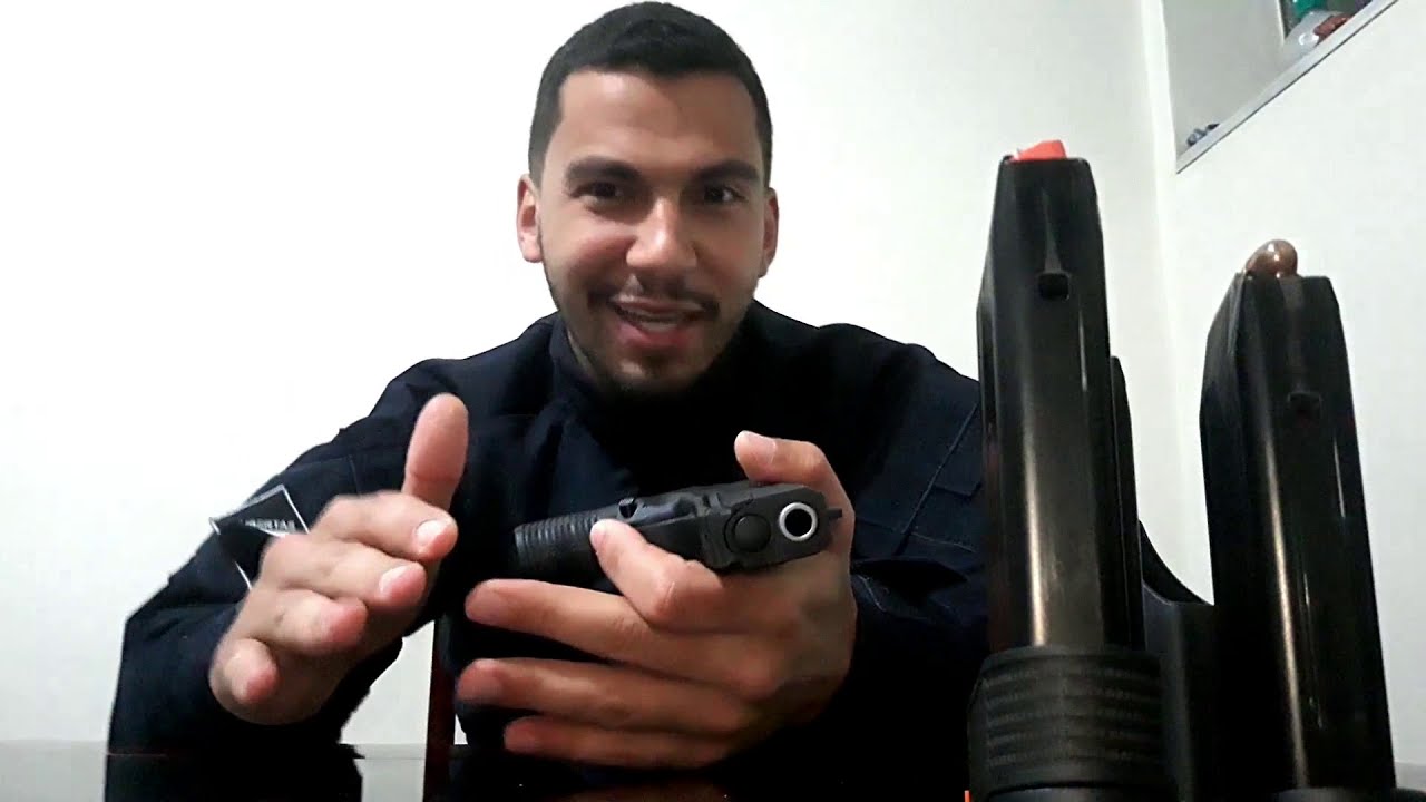 Pistola Taurus PT 838 C- 15+1 Tiros - Cal .380 - Caça e Pesca