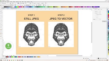 2 ways to remove watermark from JPEG Image in coreldraw #arex_id #coreldraw2022 #graphicdesign