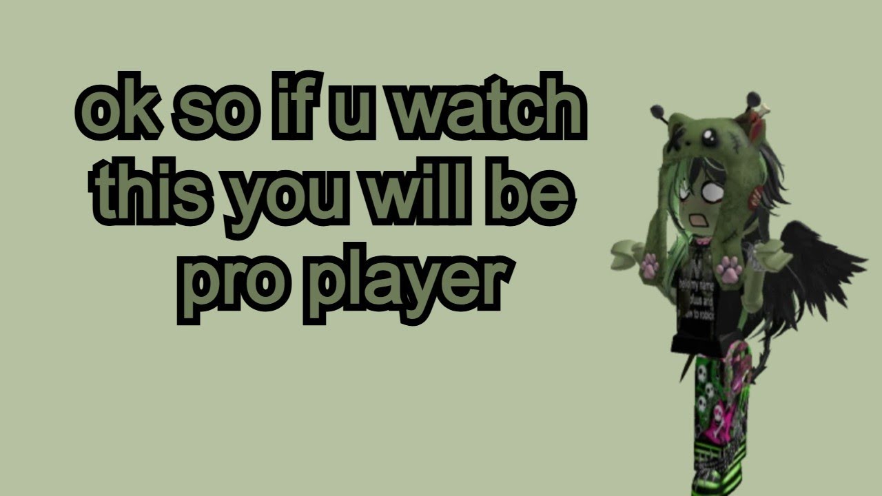 how to be pro in rivals (the roofuus method) - YouTube