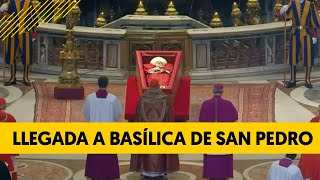 Thumbnail for La llegada del féretro del Papa Francisco a la basílica de San Pedro