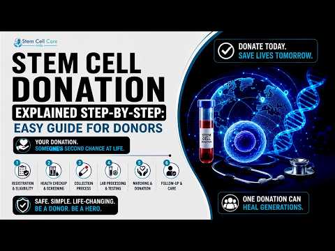 Stem Cell Donation Explained Step-by-Step