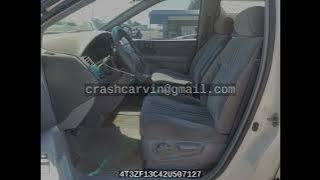 4T3ZF13C42U507127 - Toyota All Models 2002