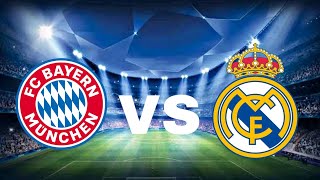 Bayern vs Real Madrid UEFA Champions Semifinales