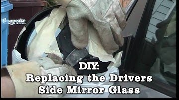 How I Replaced a Broken Side Mirror Glass- Redi Cuts- Saturn Vue