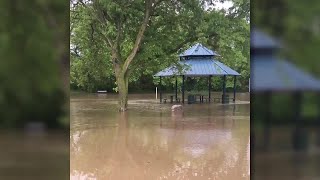 VIEWER VIDEO: Creek floods Northwest Omaha park