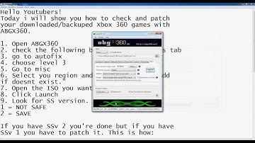 How to check+patch XDG2 Xbox 360 game ISO
