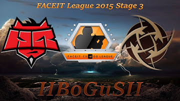 NiP vs Hellraisers [Cbble] - Faceit League 2015 EU Stage 3 - CS:GO