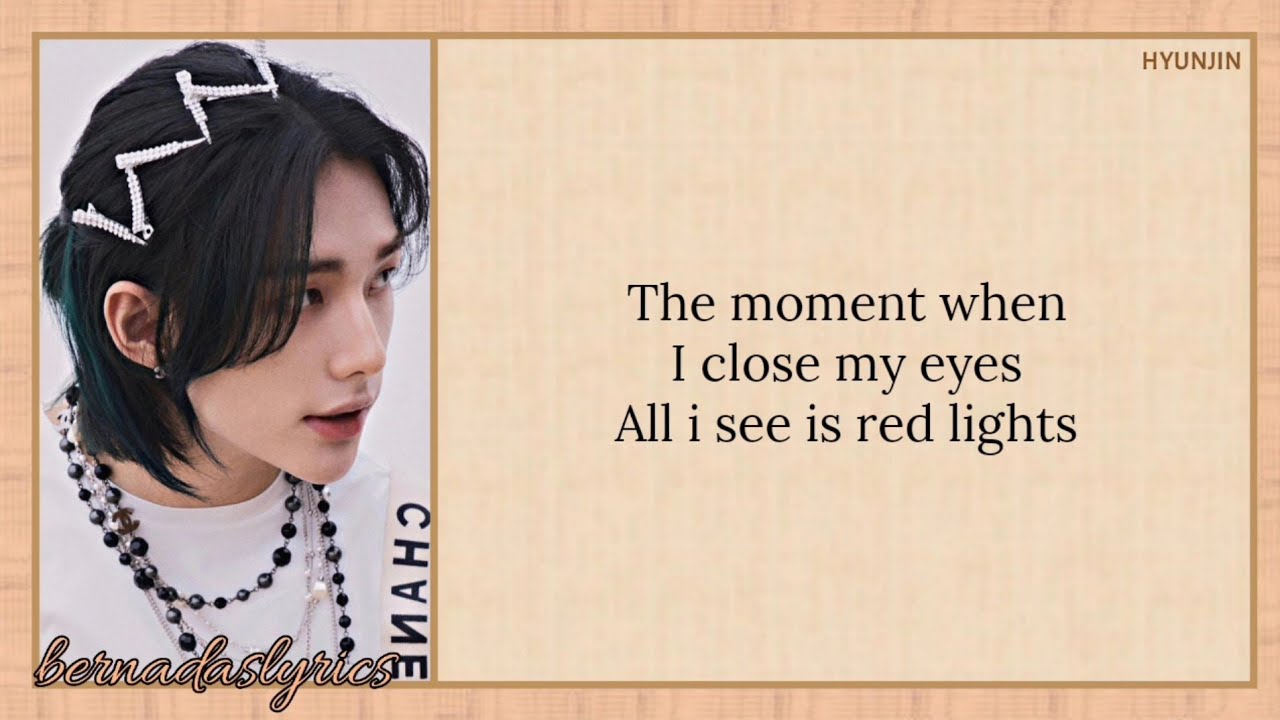 STRAY KIDS (Bang Chan, Hyunjin) RED LIGHTS (Easy Lyrics) YouTube