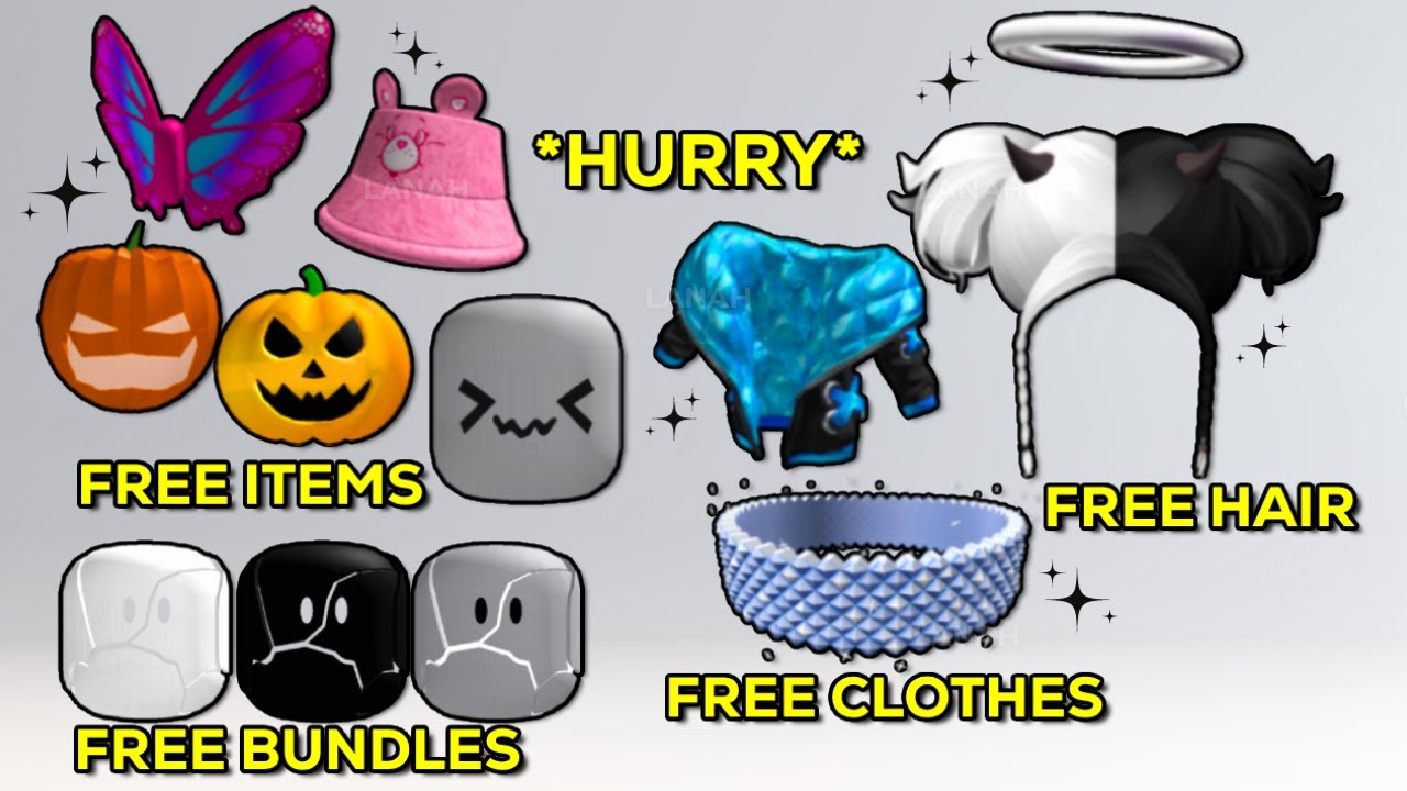 Free item hair!✨️☝🏻— #roblox #freeitem #4u #foryou