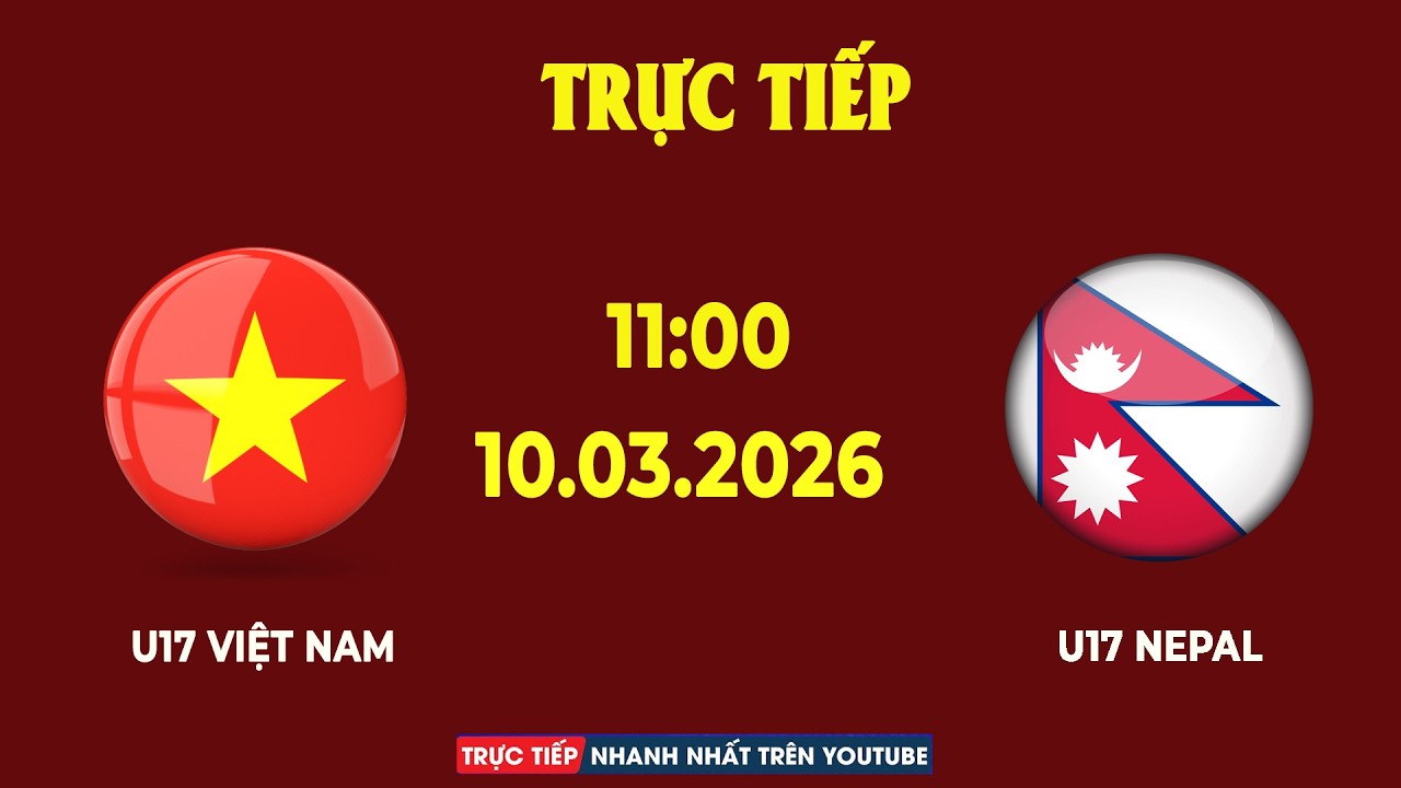 U17 Việt Nam Khiến U17 Nepal Choáng Váng – Mưa Bàn Thắng Khiến Đối Thủ Không Kịp Trở Tay
