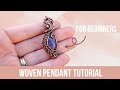 Wire Wrapped Pendant Tutorial - Beginner to Intermediate