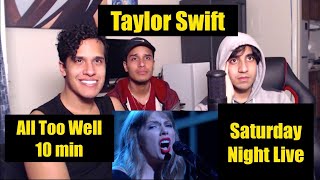 Taylor Swift - All Too Well Saturday Night Live (VVV Era Reaction)