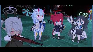Blue Archive - Shiro & Kuro (Urban Warfare) Extreme 2-Team clear (Global EU)