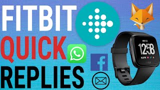 does fitbit quick reply work with iphone