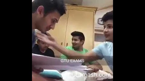 Funny Gtu exam video