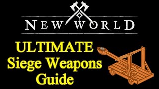 ULTIMATE New World Siege weapons guide, how to upgrade, repair, tips and tricks