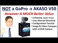 UN-BOXING and REVIEW the AKASO V50 PRO 4K Camera & Details CONFIGURATION TUTORIAL