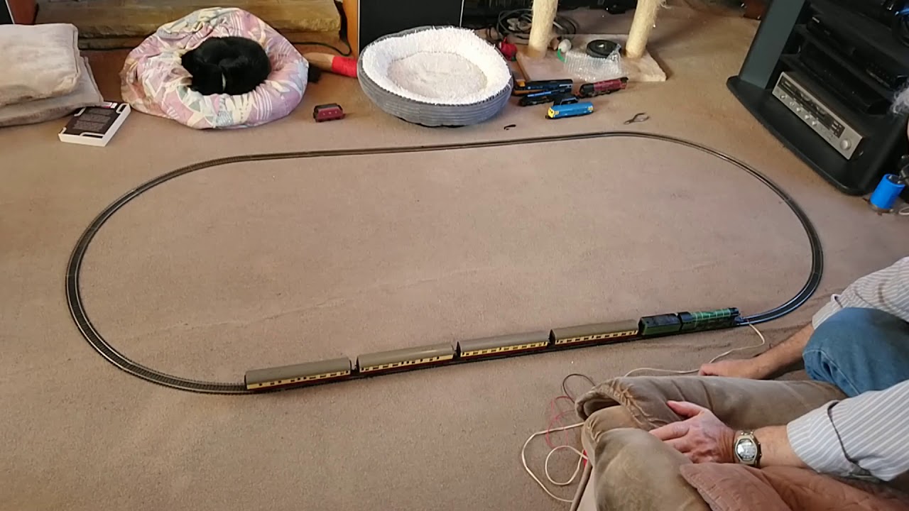 Testing an Inertia model train controller YouTube