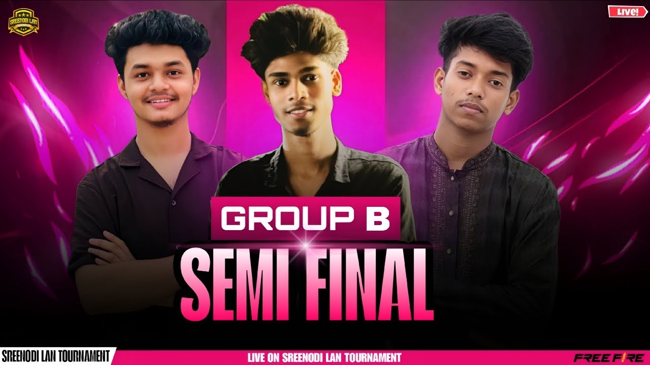 [🔴LIVE] GROUP B SEMI FINAL| SEASON 1 | SLT E-SPORTS ORG | PRODUCED BY ...