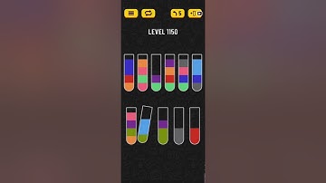 Water Sort Puzzle Level 1150 Walkthrough Solution Android/iOS 💦