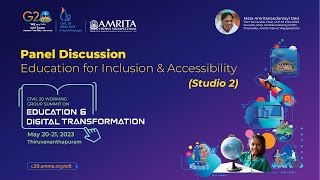 Panel Discussion on Education for Inclusion and Accessibility -  Civil 20 Workign Group Summit