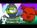 Count Hidden Objects in Om Nom&#39;s Adventures 😜