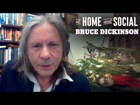 Bruce Dickinson of Iron Maiden Talks About Upcoming Solo Album | At Home and Social