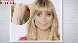 Ciocana - Tattoo Salon - Татуировки звезд шоу бизнеса 2 (в честь детей) Ciocana - Tattoo Salon - Татуировки звезд шоу бизнеса 2 (в честь детей)