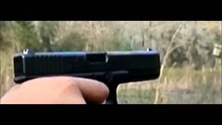 Super Slow-Motion Glock Firing