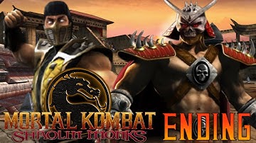 Mortal Kombat Shaolin Monks (2022) - Scorpion Playthrough - Ending