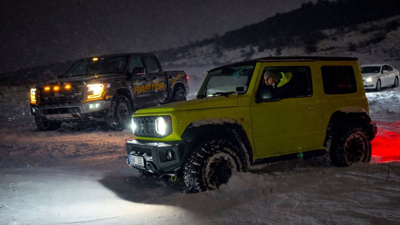 КТО ЗАЕДЕТ В ГОРУ? BMW против Jimny и Raptor!