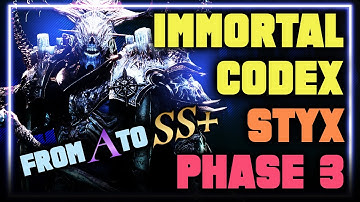 STYX CODEX - Phase 3 Late Game Guide! HUGE BOOST From A to SS+ ⁂ Watcher of Realms