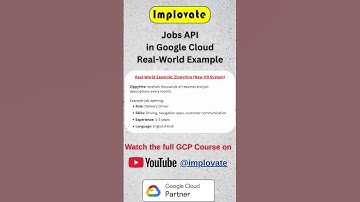 Jobs API Real-World Example 🍔 | ZippyBite App | Google Cloud #gcp #implovate #googlecloud