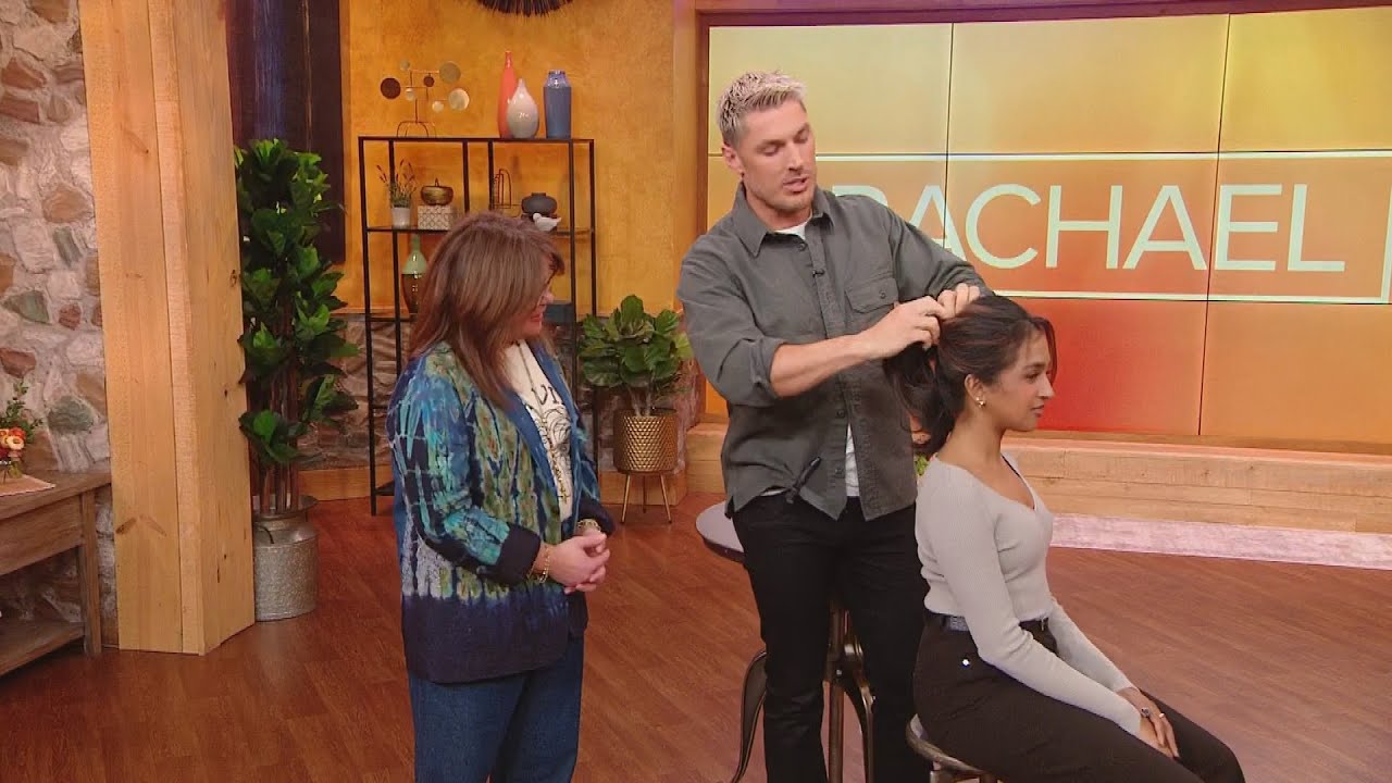 High Ponytail Hack for LOTS of Volume | Chris Appleton | Rachael Ray Show