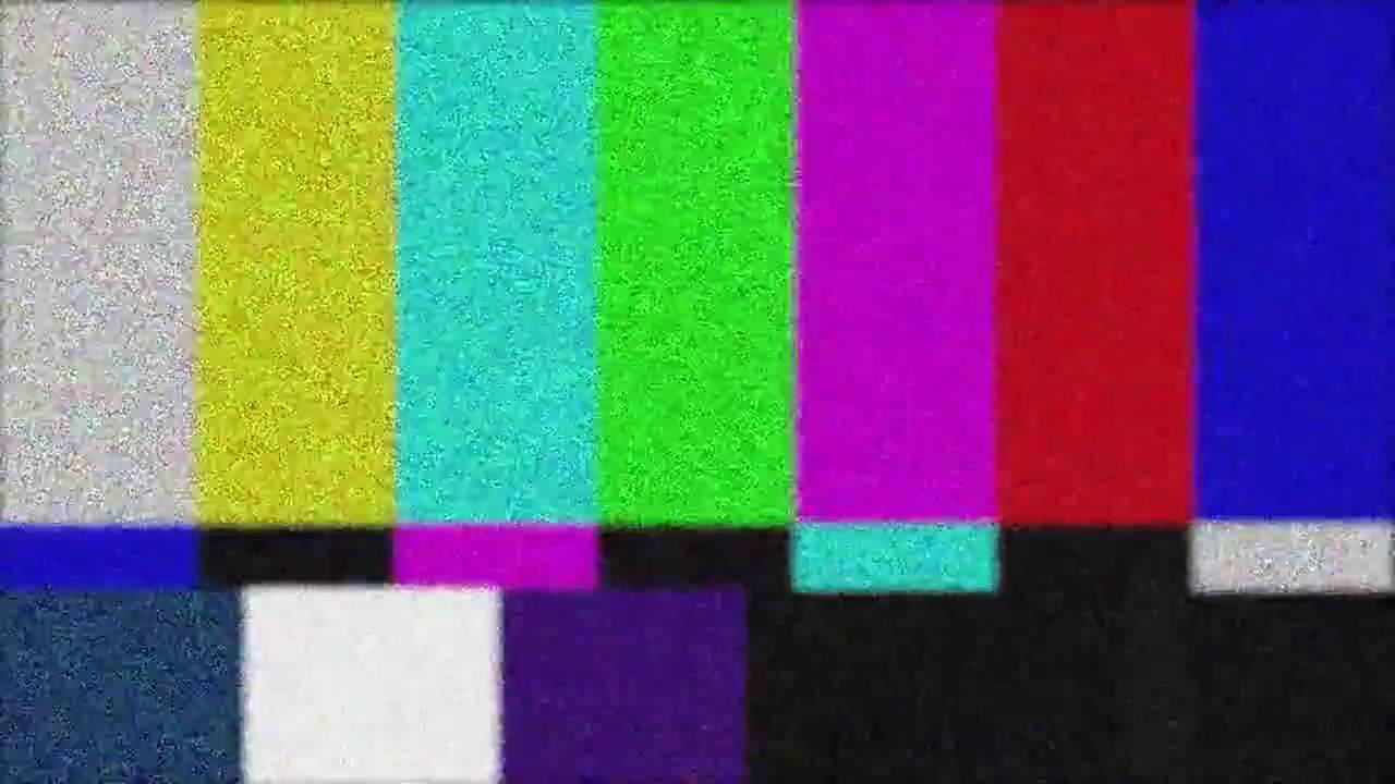 TV no signal effect #6 - YouTube