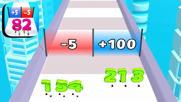 Digit Run 3D ​- All Levels Gameplay Android,ios (Levels 1-2)