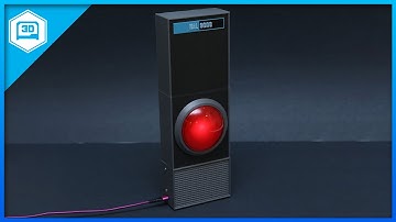 HAL 9000 with RP2040 PropMaker Feather #adafruit #3DPrinting #CircuitPython