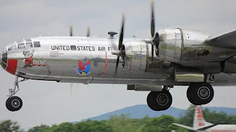 Boeing B-29 Superfortress DOC at WW2 Weekend in Reading PA June 2025