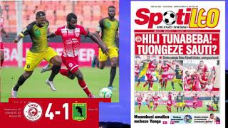 UCHAMBUZI wa MAGAZETI, SIMBA 4-1 AS VITA, 