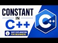 Day #6 Constant in C++ | Constants Explained for Beginners #CodeBowla