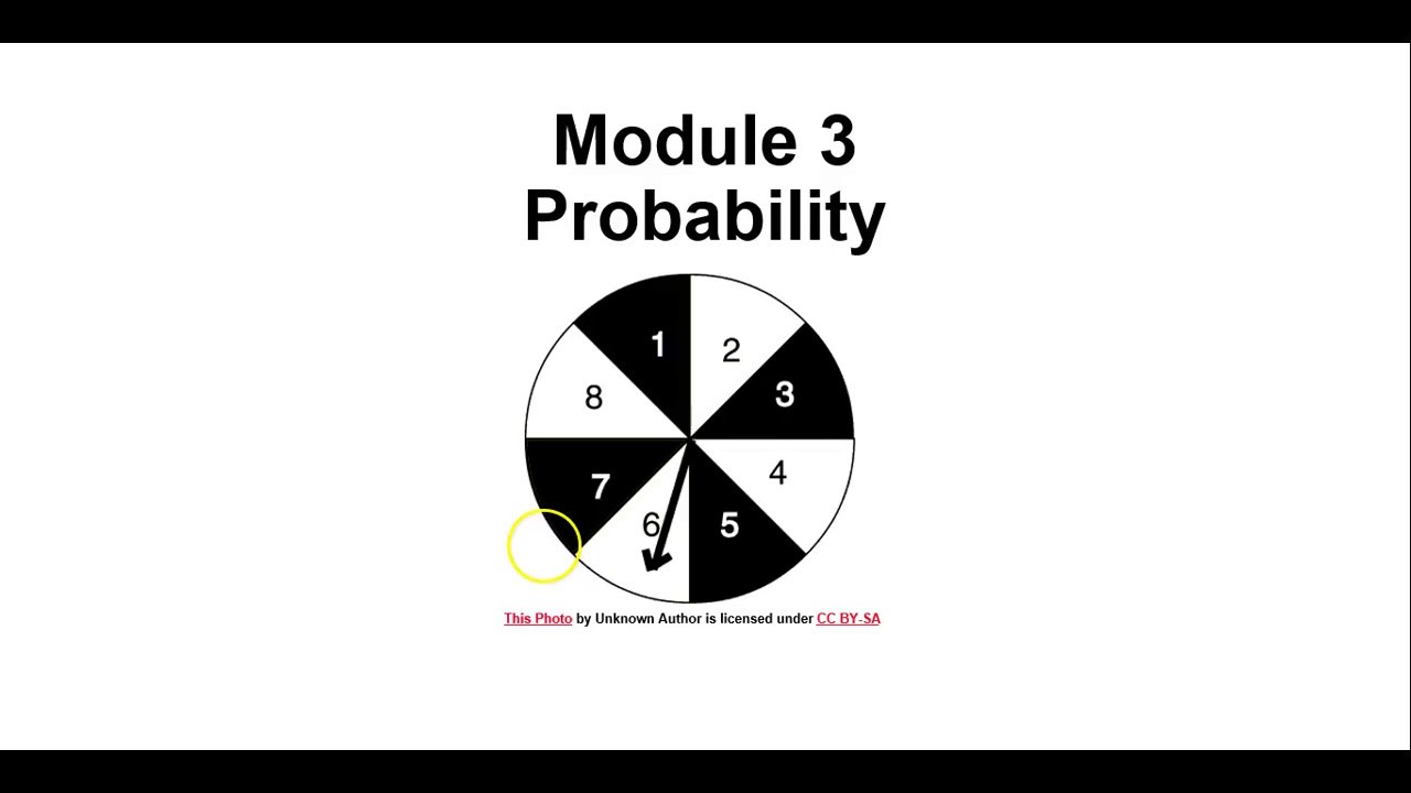 ⁣Module 3 Basic Probability