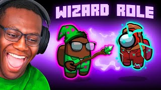 SIDEMEN AMONG US WIZARD ROLE: CURSE THE CREW TO WIN