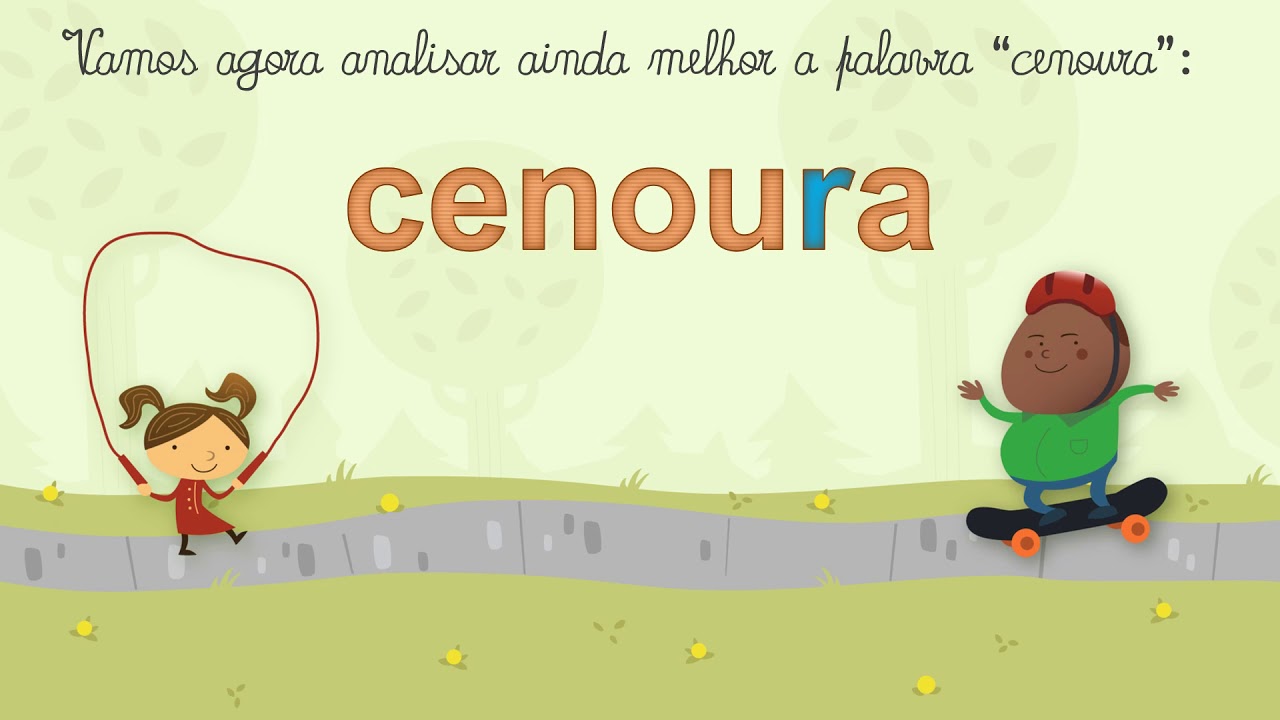 Como Se Separa A Palavra Cenoura - BRAINCP