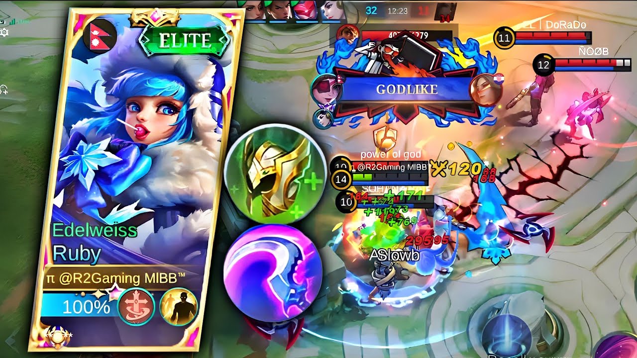 Best exp hero for season 29 / Ruby best build and emblem 2023 🔥 - YouTube