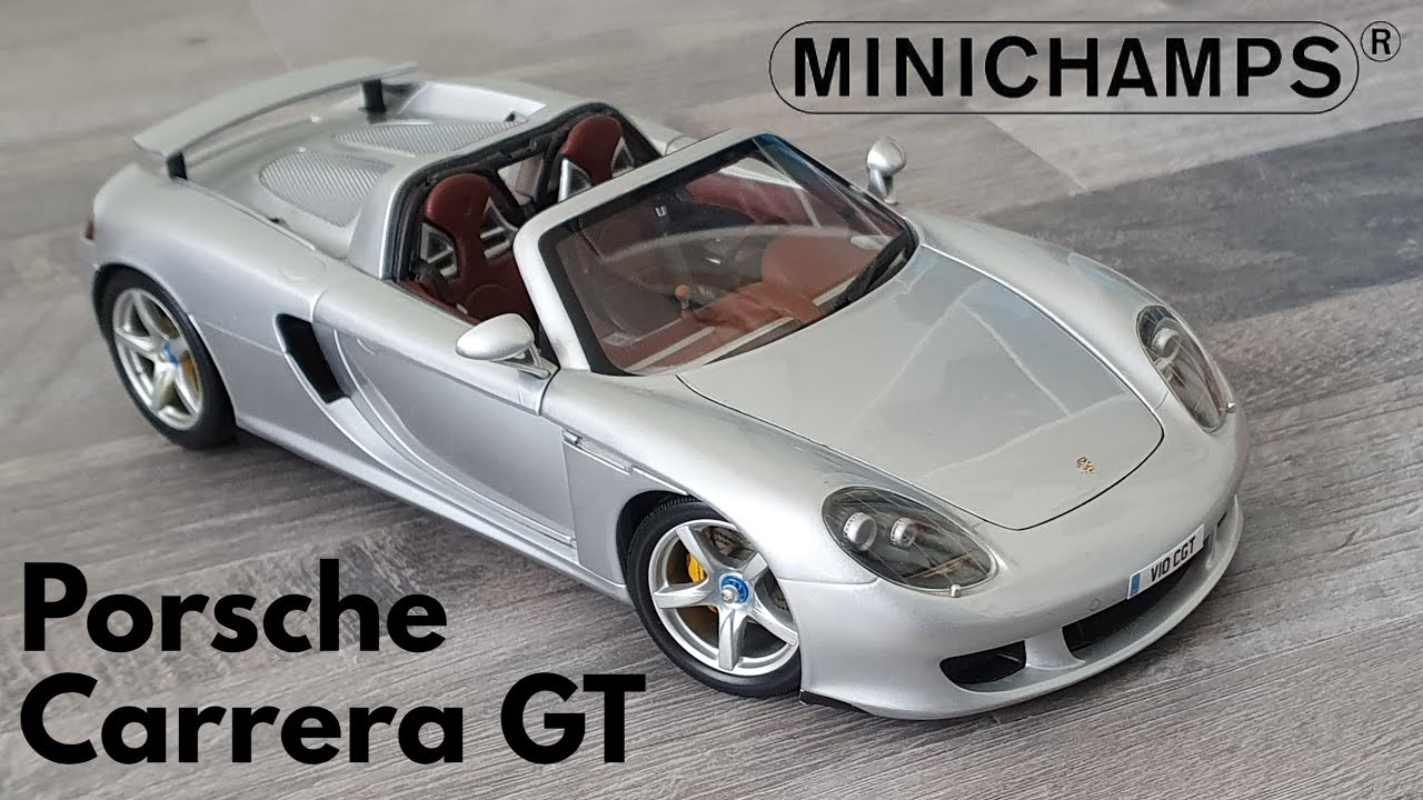 REVIEW: MiniChamps 1:18 Porsche Carrera GT - Silver Metallic