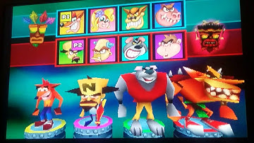 Crash bash (2 Player) Walkthrough