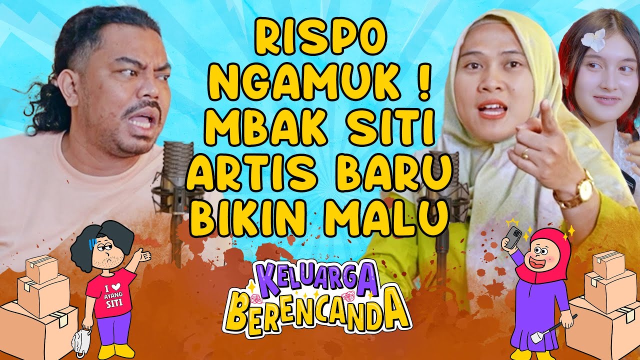 RISPO NGAMUK 🤣 MBAK SITI BERULAH SUTING PODCAST BERUJUNG CEKCOK RUMAH ...