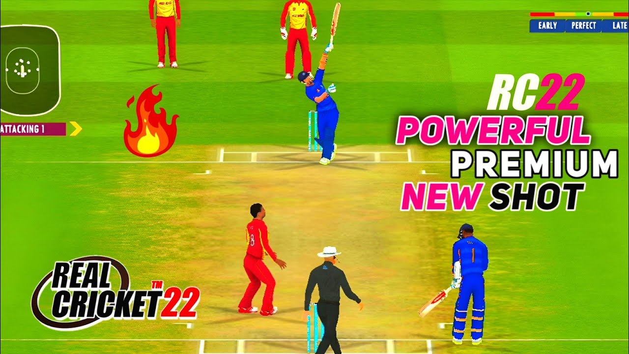 Real Cricket 22 New Premium Shot !! Strange & Powerful Shot Real